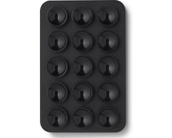 iDeal of Sweden - MagSafe Suction Phone Mount Black - Zwart - Zuignap