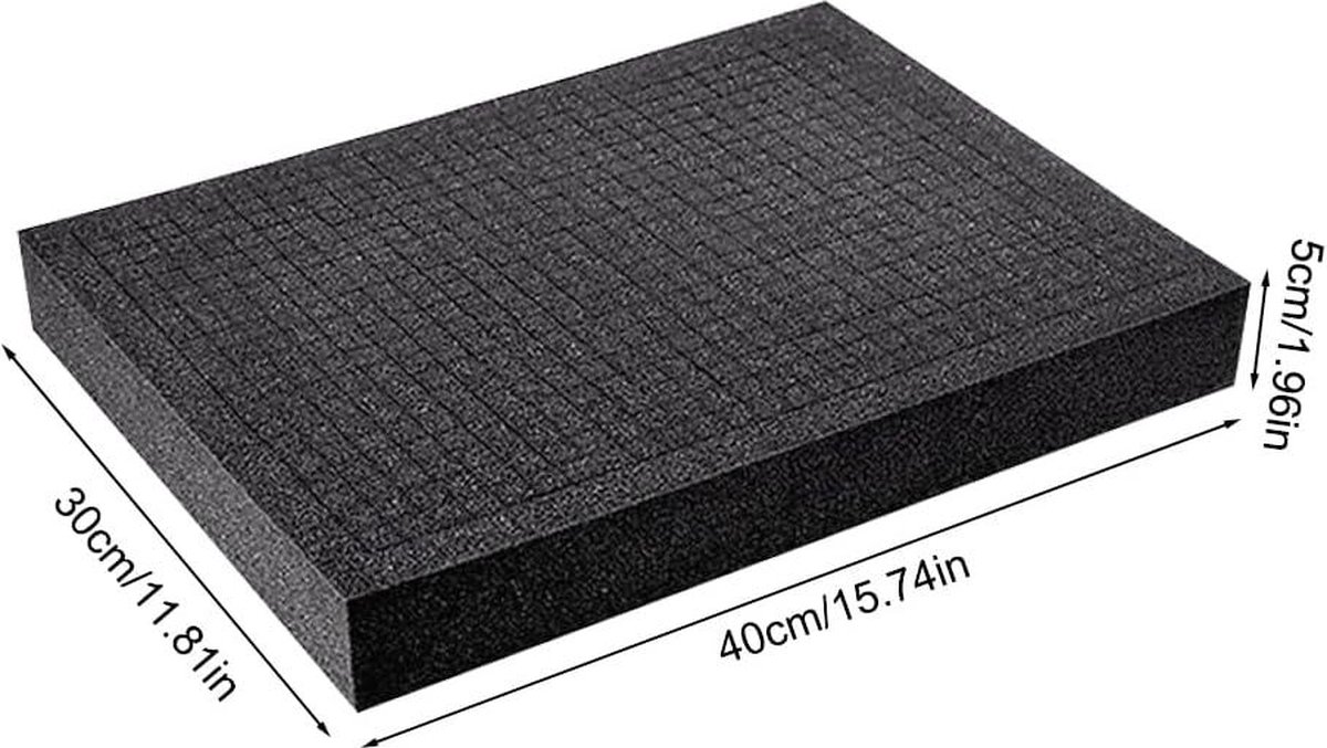 LDHHYH 4 stuks 300 x 400 x 50 mm, 4 stuks, 300 x 400 x 10 mm