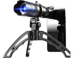 Telefooncamera Lens met Telefoto Zoom - Hoogwaardige Optica - Professionele Fotografie - Zoomlens voor Smartphones - Universele Bevestiging - Verbeterde Beeldkwaliteit - Compact en Gemakkelijk te Gebruiken