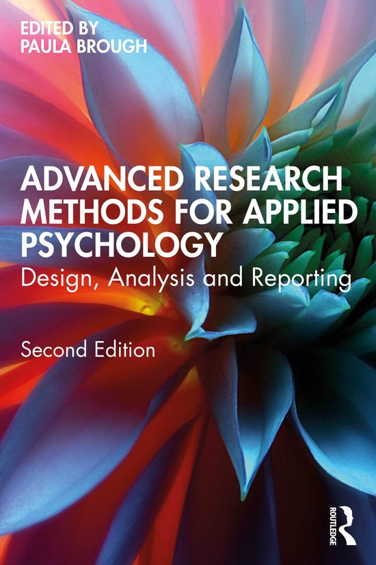 Advanced Research Methods for Applied Psychology - cover