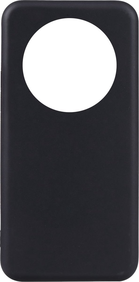 Mobigear Hoesje geschikt voor Xiaomi 13 Ultra Telefoonhoesje Flexibel TPU | Mobigear Basics Backcover | 13 Ultra Case | Back Cover - Zwart