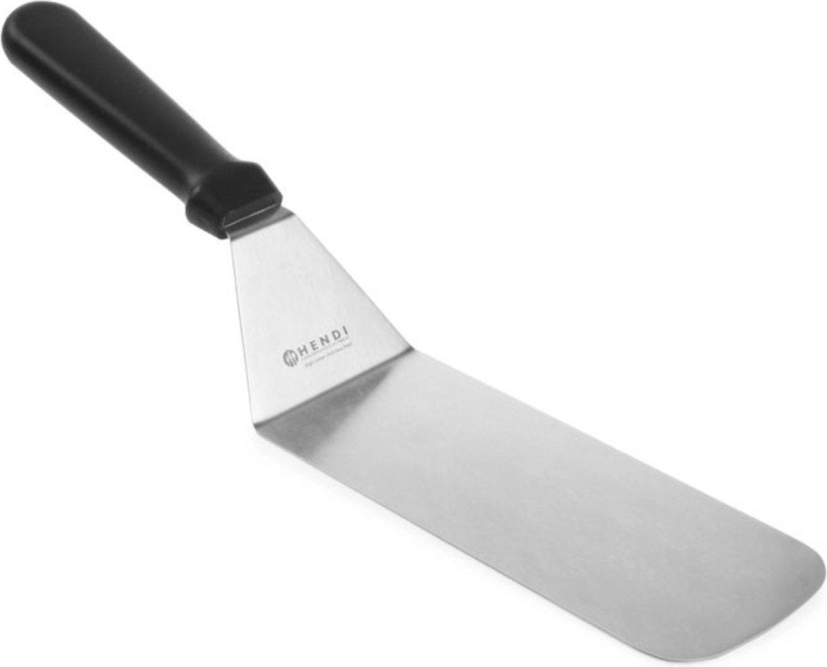 HENDI Flexibele spatel – zwart – 375x73 mm – vaatwasserbestendig