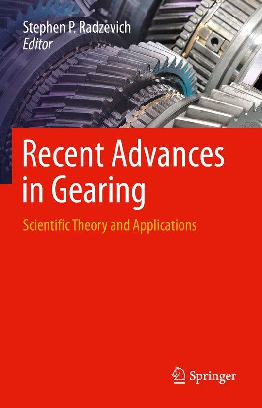 Recent Advances in Gearing - cover