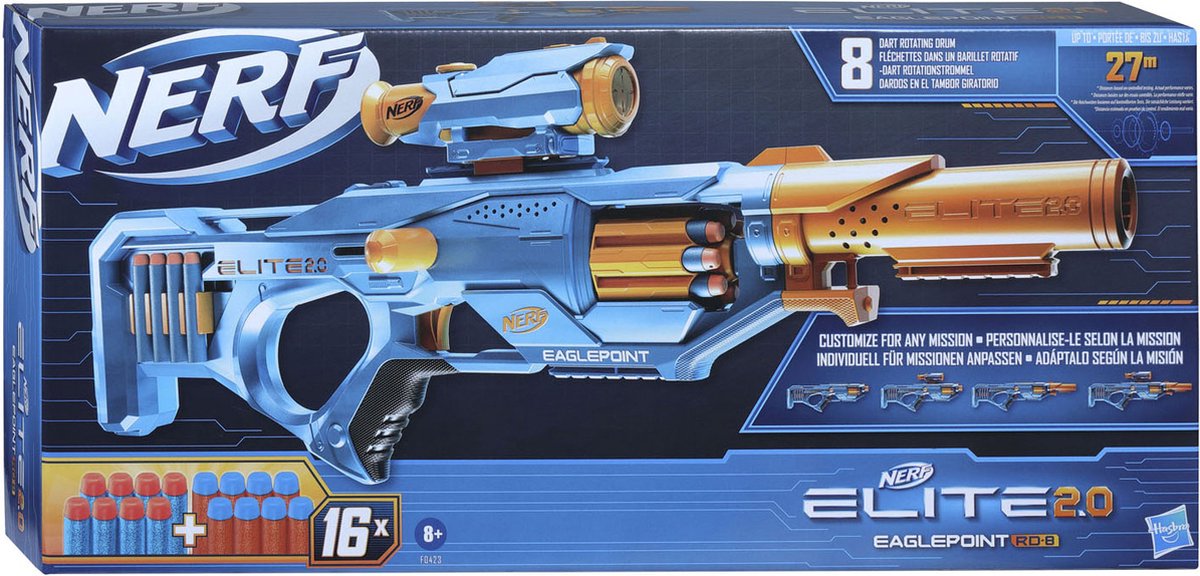 NERF Elite 2.0 Eaglepoint RD 8 - Blaster — afbeelding 8