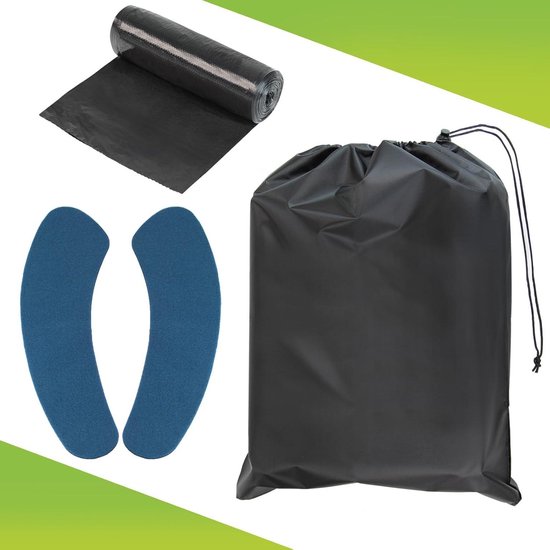 Kampa King Khazi Draagbaar Toilet XL - Kampeer Oase Elst