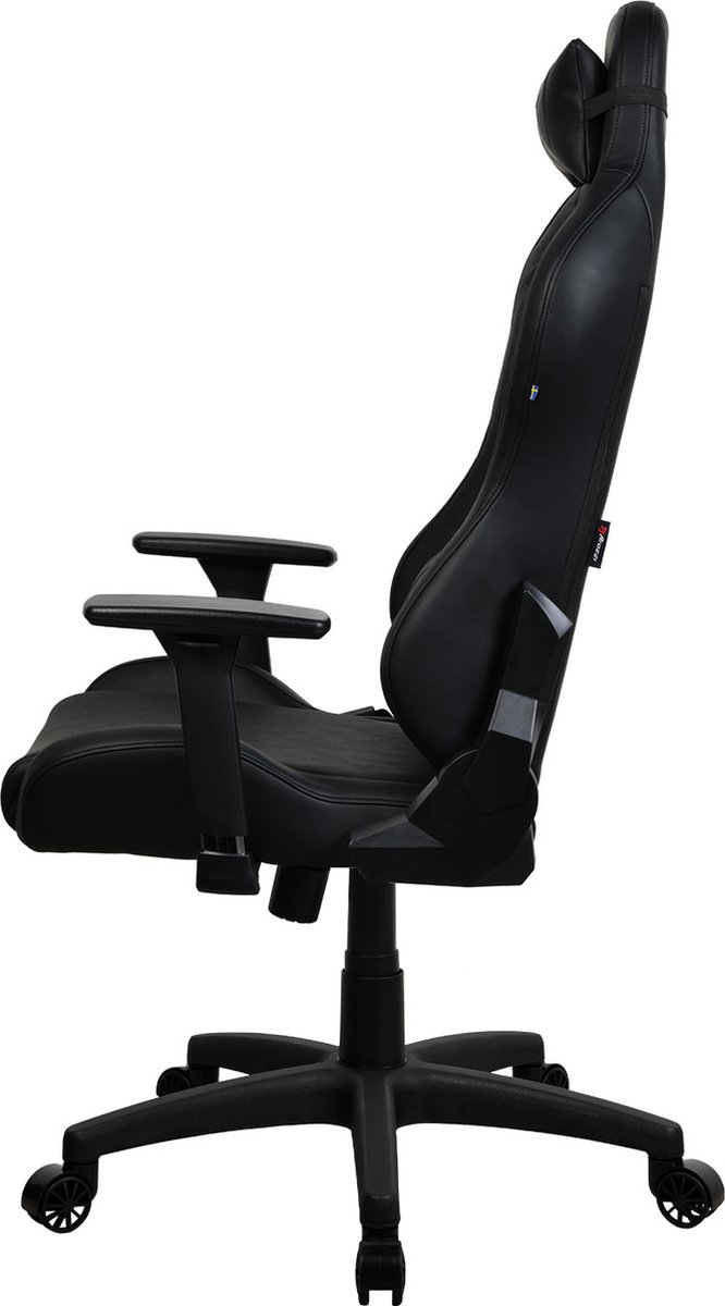 Arozzi Torretta Gaming Stoel Ergonomisch Verstelbaar Zwart - afbeelding 2