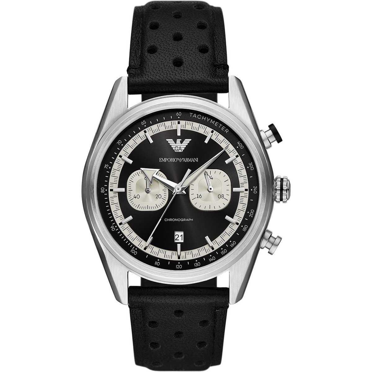 Emporio Armani AR11635 Heren Horloge - Zilverkleurig