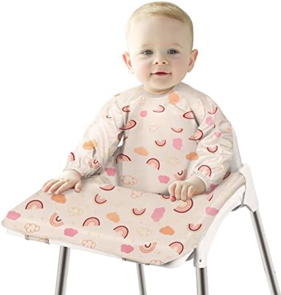 Goedkoopste Slabbetje met Mouwen voor Baby - Waterdicht - Jongens en Meisjes - Peuter Voedingsschort