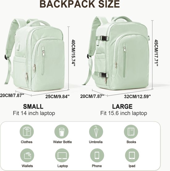 Bagage Cabine Sac A Dos Grande Contenance Sac à Dos Pour