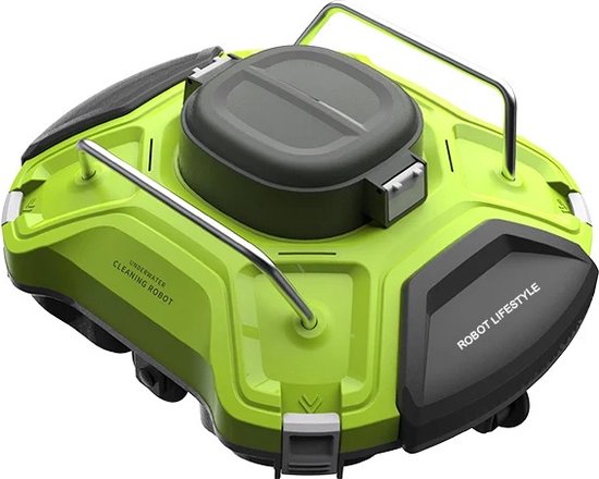 Foto: Mini zwembad robot stofzuiger hoge zuigkracht reinigingsapparatuur pool reiniger draadloos 85m2