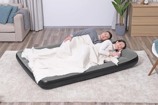 Luchtbed Dubbel XL met Ingebouwde Elektrische Pomp - 203 x 152 x 30 cm van Merkloos — afbeelding 3