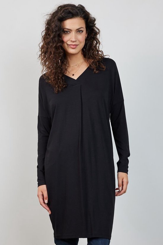 DIDI Dames Loose dress Indy in Black maat 42