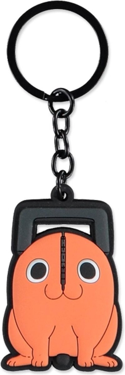 Chainsaw Man Chainsaw Man - Pochita Unisex Sleutelhanger - zwart/oranje - Standard