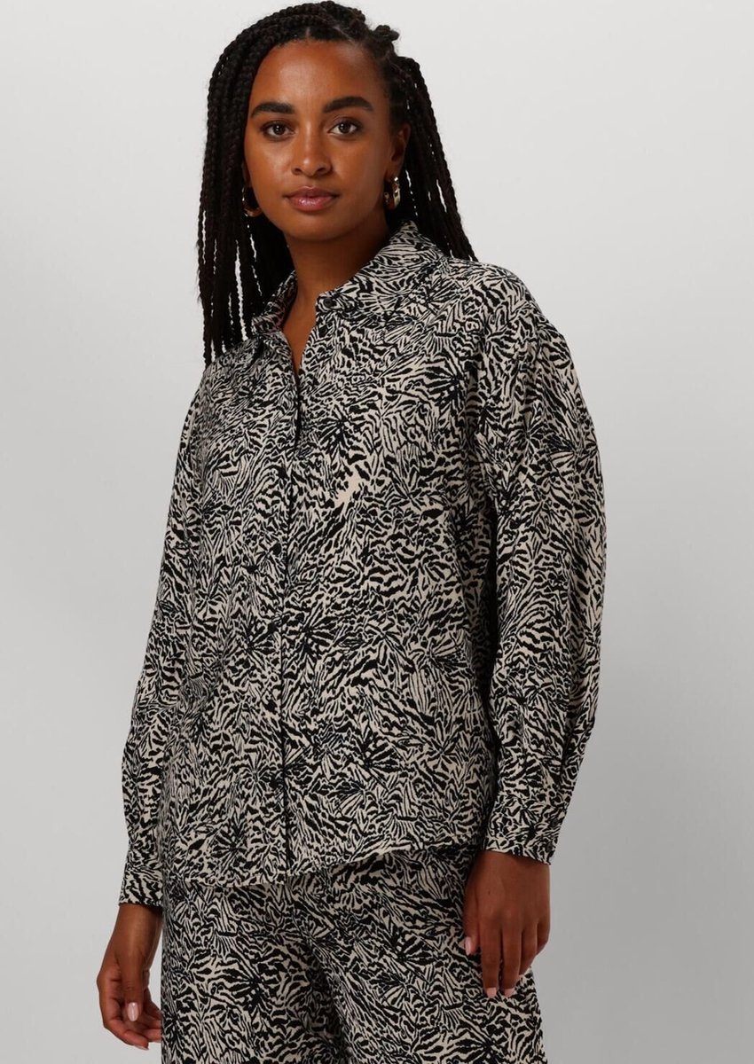 MSCH Copenhagen Mschamabella Shirt Dames - Jurken - Zwart - Maat XS/S