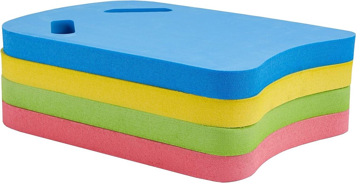 Zwem Kickboards Voor Kinderen & Volwassenen - Premium Schuim EVA - 4 Kleuren - Training & Zwemoefeningen - Duurzaam materiaal