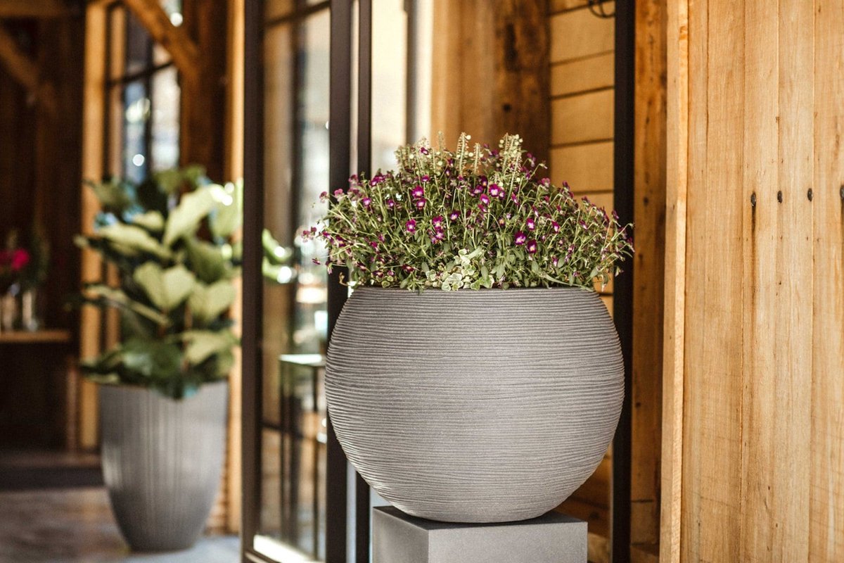 Capi Europe Nature Rib Vaas Bol bloempot 62 cm | B.V