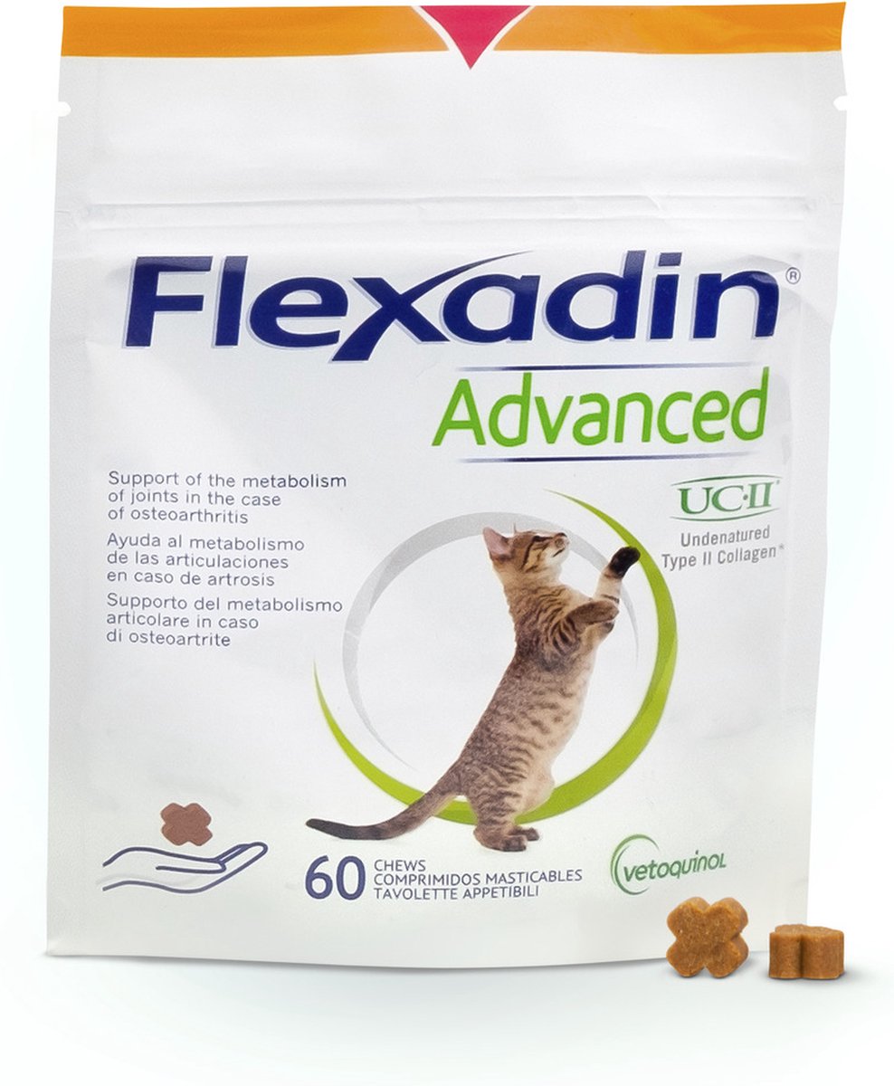 Flexadin Advanced Cat 60 stuks - Gewricht-Supplement - 49.2 g