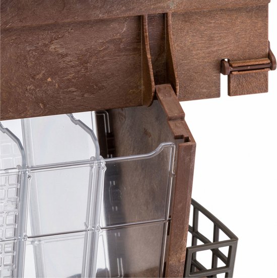 Ferplast Voedersilo Jok 2 Voersilo 34x26x23 Cm Bruin Bol