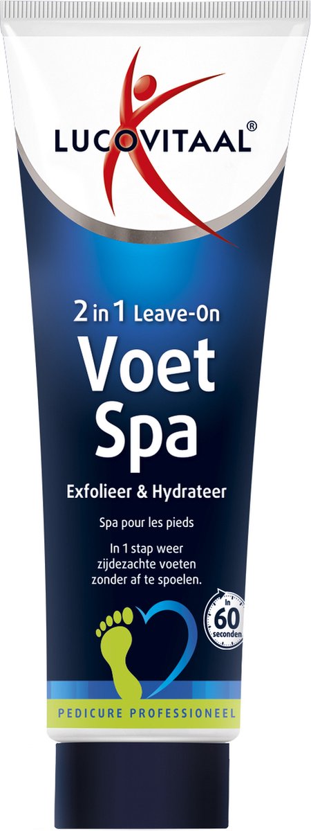 Lucovitaal Huid Creme Voet Spa 2 in 1 75ml bol