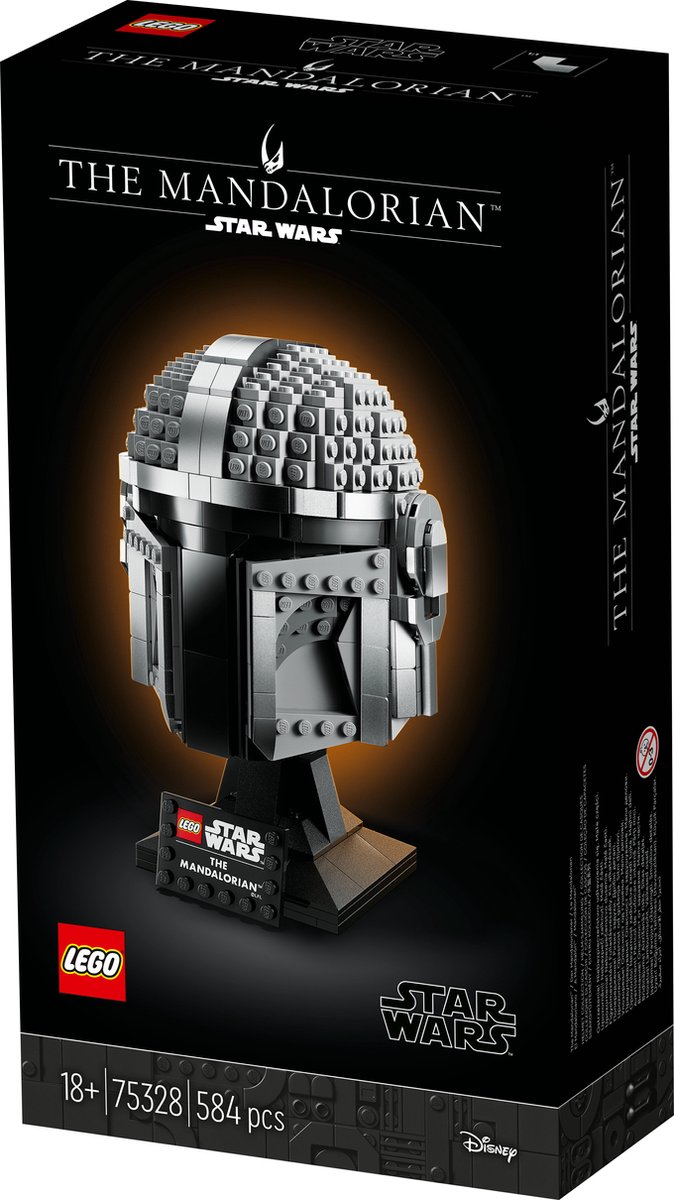 LEGO Star Wars The Mandalorian helmset voor Volwassenen - 75328 — afbeelding 17