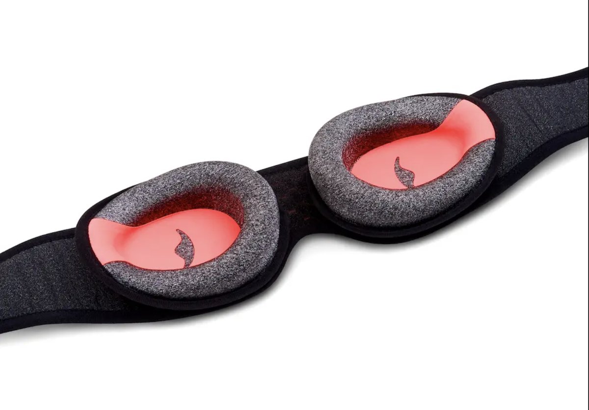 Manta Sleep Mask PRO - 100% verduisterend slaapmasker voor zijslapers, ademend en comfortabel voor slapen/reizen/dutjes/ploegendienst. Ventilerend & ultrazacht. — afbeelding 16