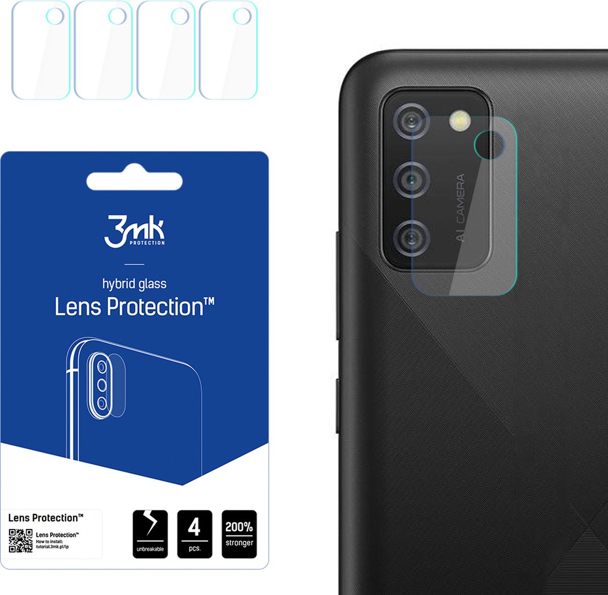 Samsung Galaxy M02s - 3mk Lens Protection