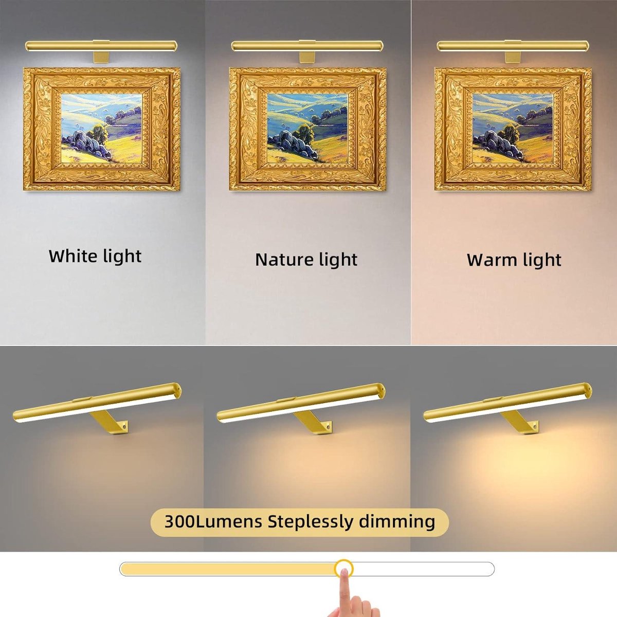 Wandlamp met afstandsbediening, verlichting van een draadloos led-bord Wandlamp met afstandsbediening, verlichting van een draadloos led-bord