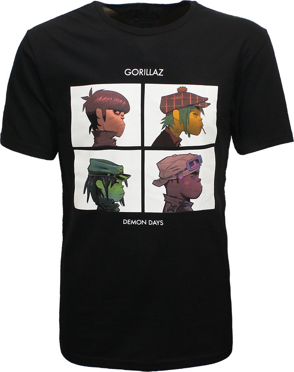 Gorillaz Demon Days Album Cover T-Shirt - Officiële Merchandise - M
