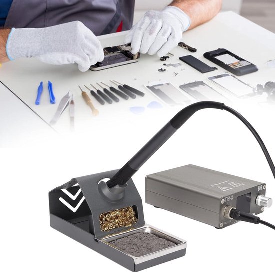 Soldeerstation 40â€48 W met LED-indicator en mica