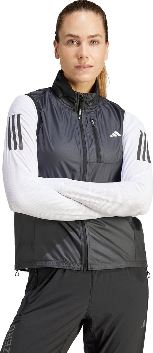 adidas Performance Own the Run Bodywarmer Dames – 2XS Zwart