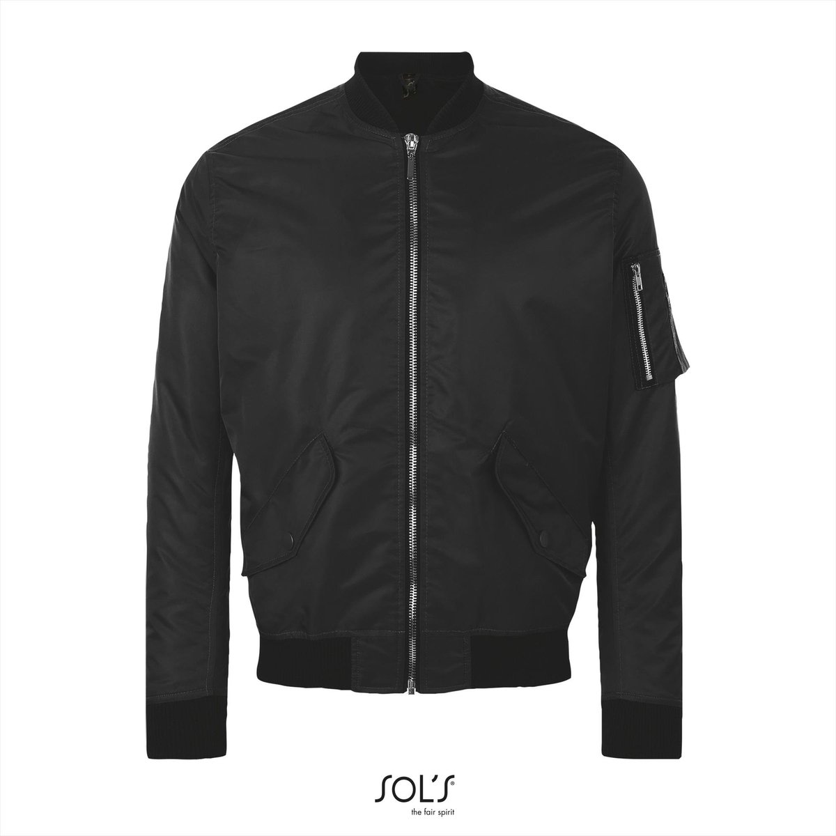 SOL’S Rebel Jacket L01616 Zwart