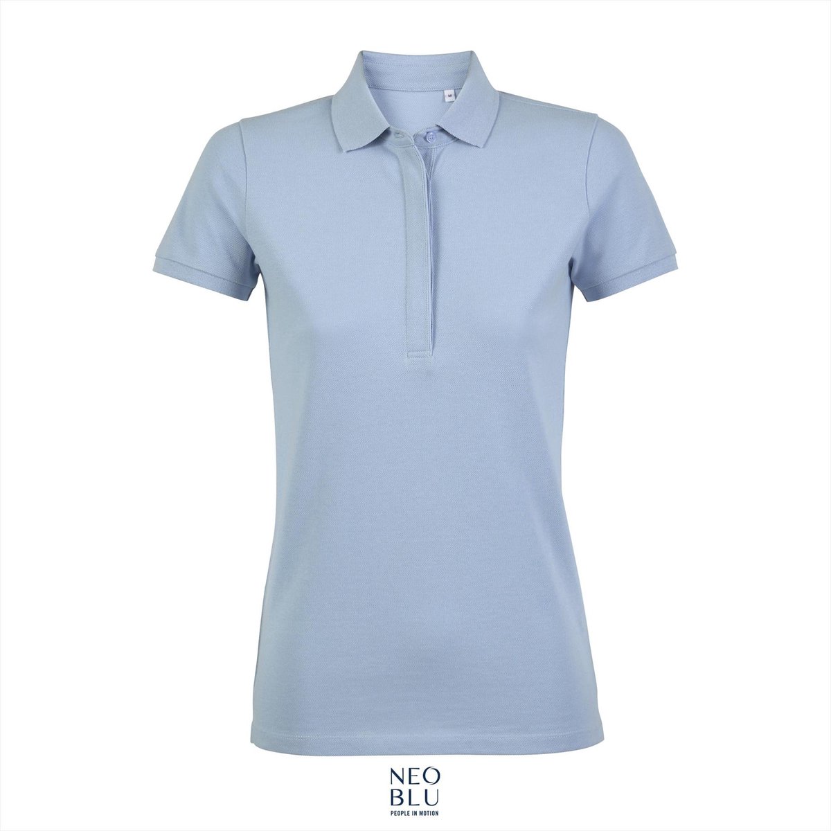 Neoblu Women´s Piqué Polo Shirt Owen NB3189 - SOFT BLUE - 3XL
