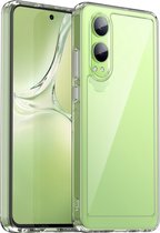Coverup Hoesje - Geschikt voor OnePlus Nord CE4 Lite 5G Hoesje - Coverup Transparant ShockProof TPU Back Cover - Transparant