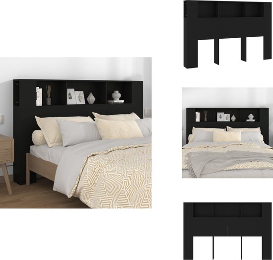 Tête de lit vidaXL Hoofdbordkast 120x18,5x102,5 cm betongrijs811920 Tête de lit vidaXL Hoofdbordkast 120x18,5x102,5 cm betongrijs811920
