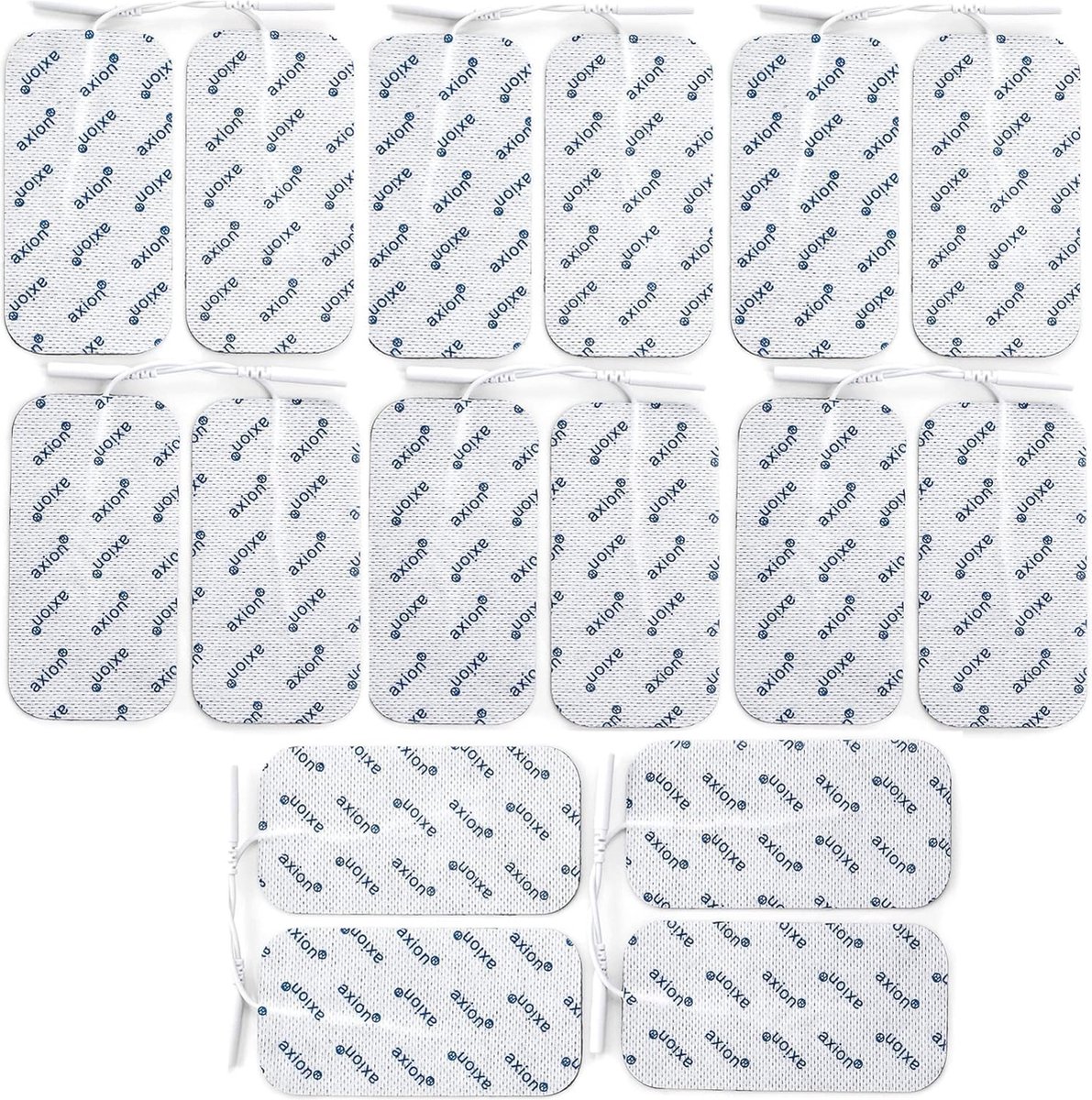 16 grote elektroden pads 10x5 cm - Voor EMS-training en TENS-pijnbehandeling