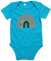 Body Bébé Rainbow-en-Ciel -Bleu Blue-3-6 Mois