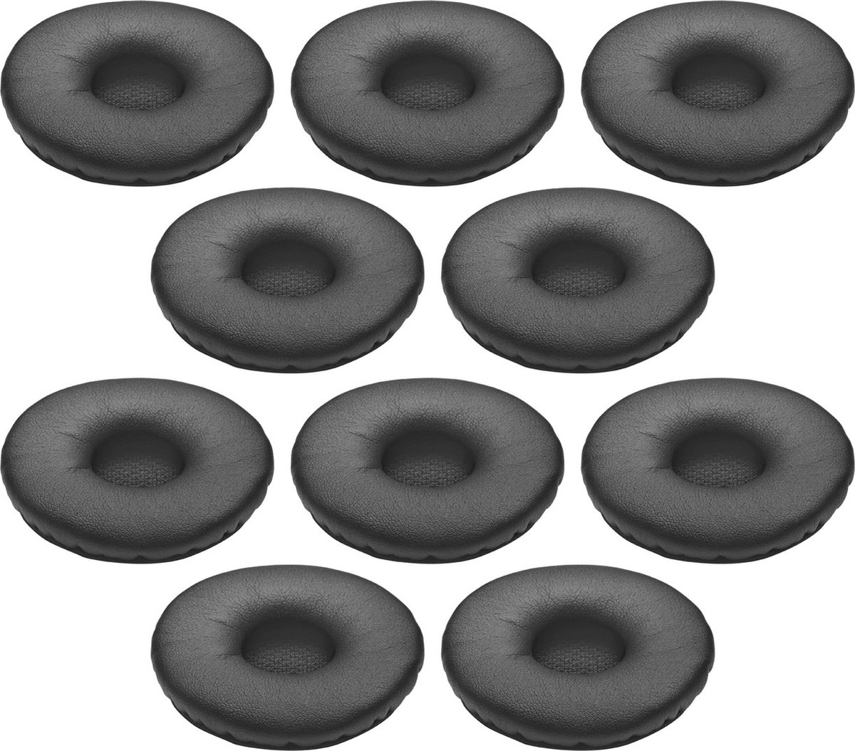 Earcushion leatherette L for the Jabra BIZ 2400 II (10 pieces)