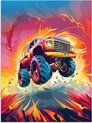 Monstertruck - Geel