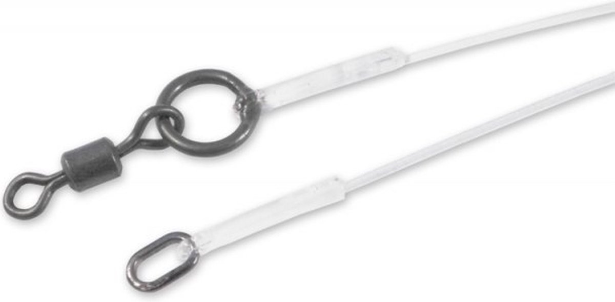 Carp R US Stiff Link 16.5cm Clear 50lb