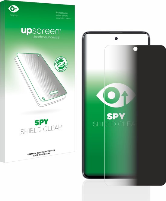 upscreen - protecteur d'écran de confidentialité pour Samsung Galaxy A51 - Film de protection en aluminium Filtre de lumière bleue