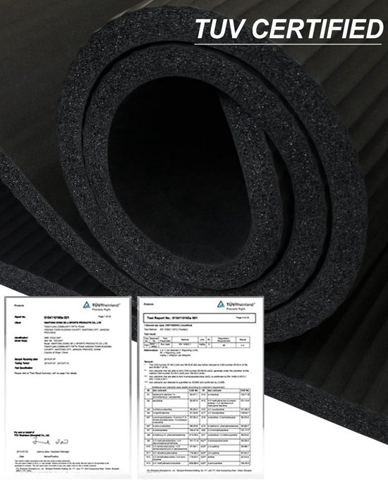 15mm Thick Yoga Mat - Extra Wide 185×90cm - Home Fitness Exercise Mat for Pilates, Cardio Training, and Gymnastics — afbeelding 5
