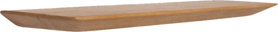 Foto: Raw materials craftsman wandplank zwevend 60 cm teakhout