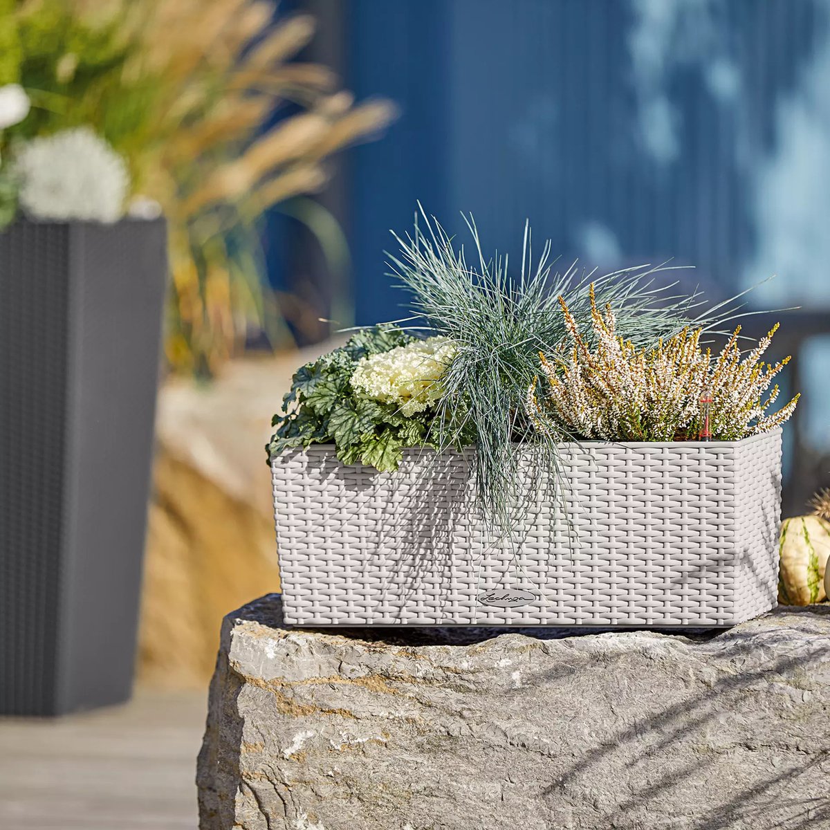 Lechuza Balconera Cottage 50 - Planter - with removable inner pot