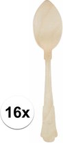 Set de cuillères en bois classique 16 pièces