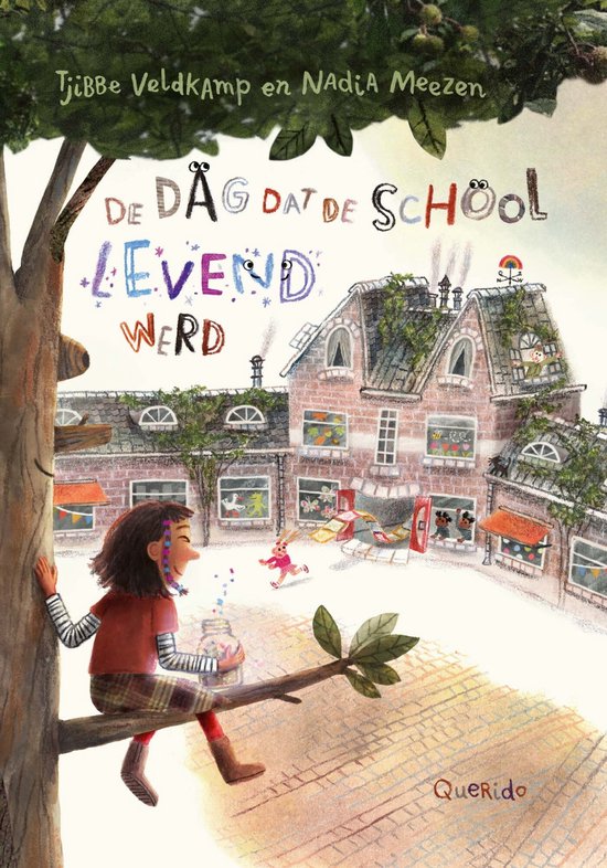 Tijgerlezen - De dag dat de school levend werd - cover