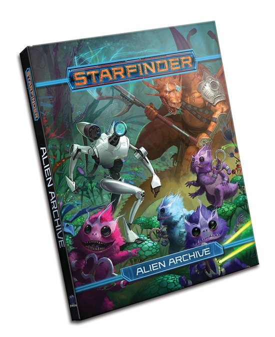 Starfinder Roleplaying Game: Alien Archive - cover