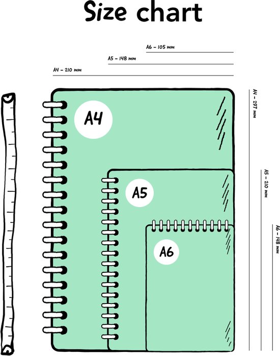 MOYU - Flashy Moss Notebook - Carnet effaçable A4 Hardcover