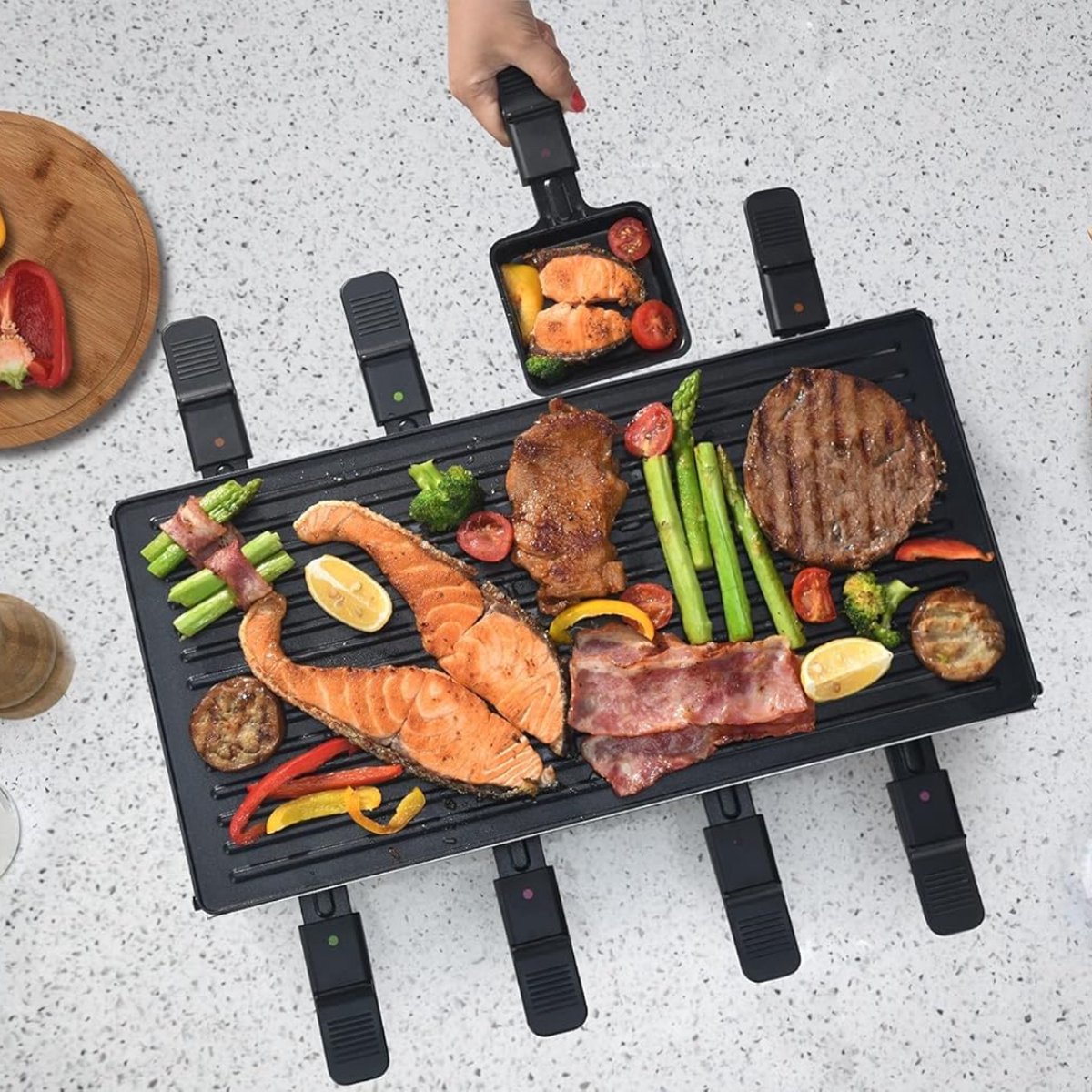 Equivera Gourmetstel - Gourmetplaat - Gourmet Stel - Must Have Voor De Feestdagen – foto 3