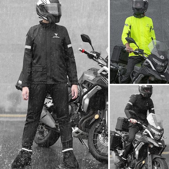 Lixada Waterdicht motorregenpak voor mannen en vrouwen, fietsen