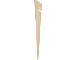 ProPlus Tentharing - 8x - hout - 30 cm - tentpennen/zandharing van ProPlus — afbeelding 4